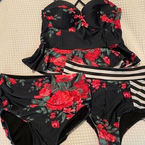 Albion fit tankini set